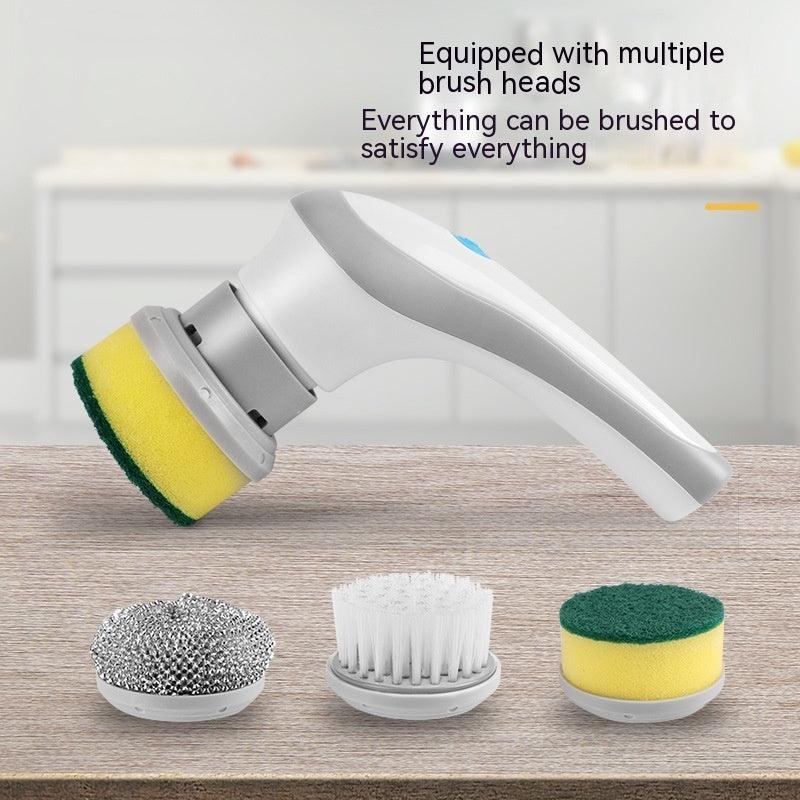 Electric Cleaning Brush 4 In 1 Spinning Scrubber