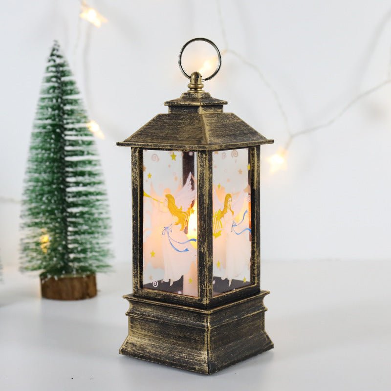 Christmas Lantern LED Electronic Candle Table Lamp Night Light For The Elderly